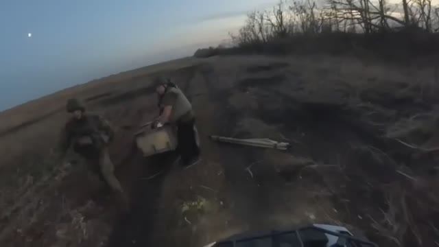 Эвакуация наших раненых на квадроцикле💥
