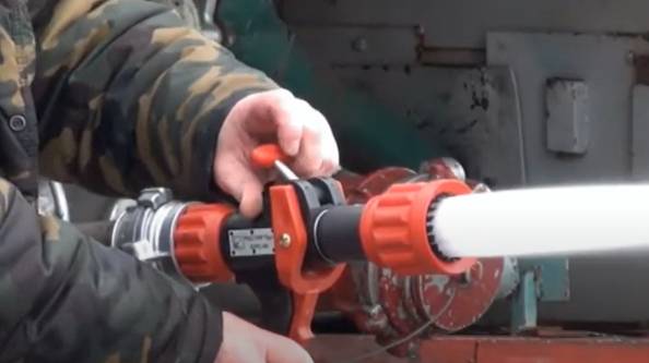 Ствол пожарный КУРС- 8И с рукояткой