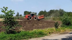 Бюлер 2375 пахота стерни.