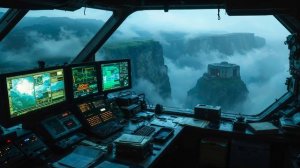 CITADEL Mountain Outpost  Relaxing Sci-Fi Ambience for Focus & Sleep 4K