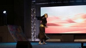 Александра Кривчикова фольклор Саиди с тростью на отчетном концерте студии восточного танца Арфа ✨️