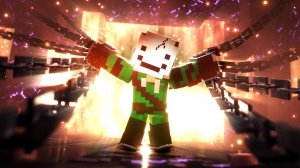 Король Сражается в Нижнем Мире — Мультик с Персонажами Майнкрафт