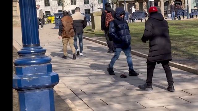 Driving Toy Tractor in public by grown man  Amazing reaction   joker pranks 2023 latest