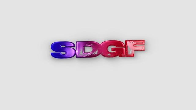 Видео логотипа SDGF