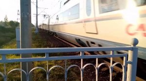 Высокоскоростной Электропоезд Сапсан эвс1-13 Поповка