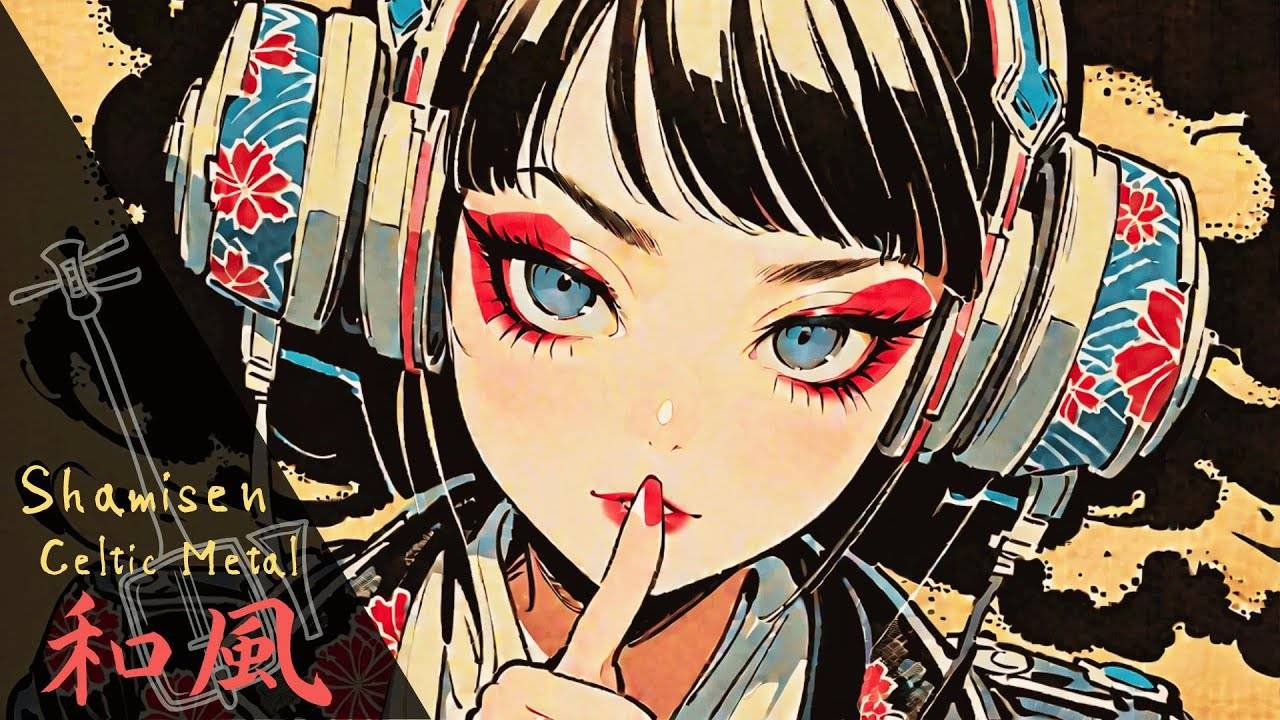 Uplifting Fantasy Soundscape🔥Shamisen × Celt × Metal