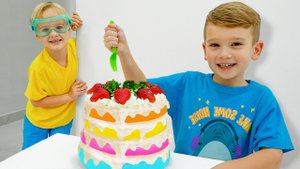 Влад и Ники. Крис и друзья - Веселая история с воздушными шариками! Видео для детей.