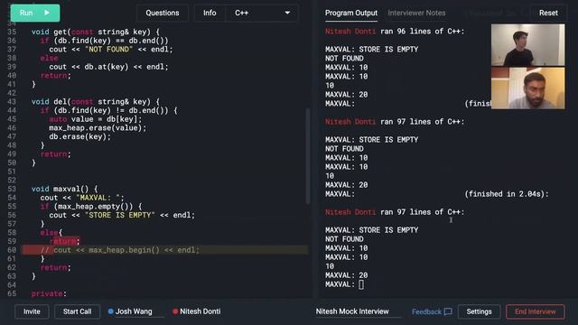 Technical Interview with a Google Engineer