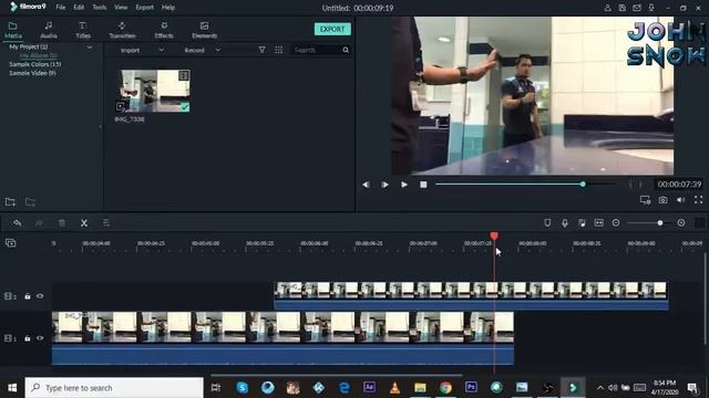 How to do mirror trick/ cloning using Filmora Wondershare 9 смотреть онлайн