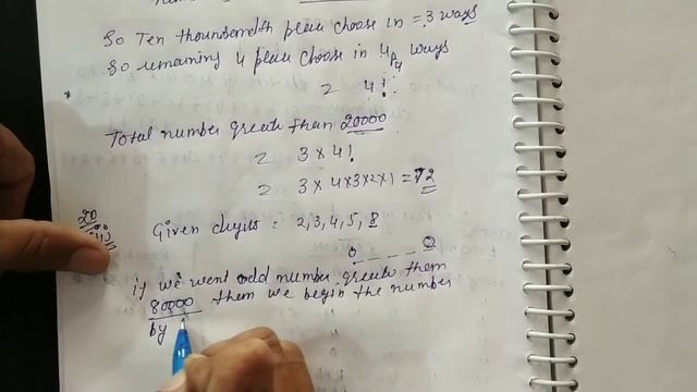 [PDF] Permutations | Rank of Word | Exercise 7.4 | Class 11 | Q. 19 to 23 | Elements Maths & NCERT смотреть онлайн