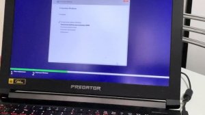 Слетел виндовс на Acer Predator и больше не устанавливается