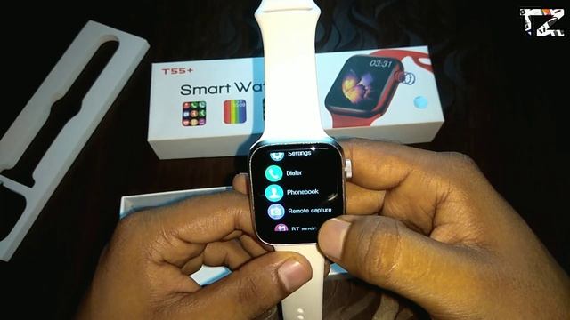 T55 plus Smartwatch | Apple watch series 6 | ₹1,760 | unboxing | Tech zilla смотреть онлайн