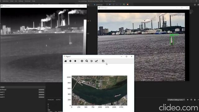 YOLOv3 boat detection, Thermal image transfer learning, Single camera positioning смотреть онлайн