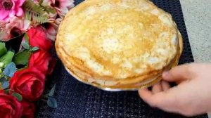 ТАК БЛИНЫ ГОТОВИТ ТОЛЬКО МОЙ БРАТИК! ЭТО ЛУЧШИЕ БЛИНЫ КОТОРЫЕ Я ПРОБОВАЛА! AZIZA GOTOVIT