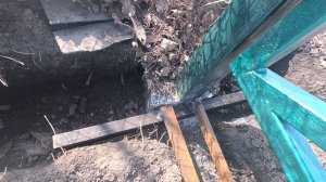 Усиление ВОРОТНЫХ СТОЛБОВ с помощью металла и бетона