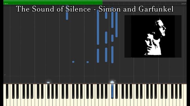 106 - The Sound of Silence -- Piano Tutorial смотреть онлайн