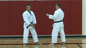 Jiyu ippon kumite - Kizami-zuki