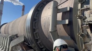 Печь обжиговая для производства клинкера 5х185. -60тн/час