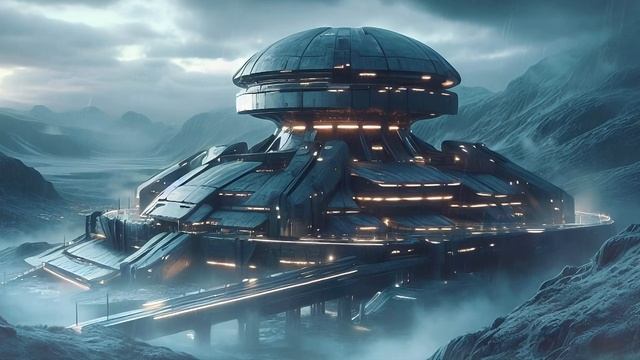 LABORATORY - Relaxing Atmospheric Sci Fi Space Ambient Music ｜ 1 Hour Dark Dystopian Ambience
