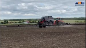 Трактор КАТ 3004-А1 с аксиально-поршневым насосом 200 л/м с прицепным опрыскивателем Horsch