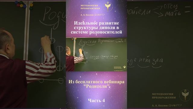 РОДИТЕЛИ, ведет Александр Козлов, автор "Методологии Преображения"