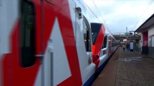 Электропоезда ЭГ2ТВ-024 + ЭГ2ТВ-023 "ИВОЛГА 1.0" сообщением "Подольск - Нахабино", D2