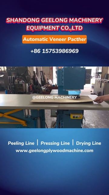 Geelong - Станок для ремонта шпона, ремонтная машина для шпона смотреть онлайн