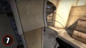 CSGO - ТОП 20 ЛАЙФХАКОВ на карте Dust2 - БАГИ на карте Даст2 КСГО