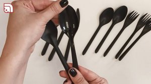 Одноразовые столовые приборы ВЗЛП. Столовые приборы из полипропилена.