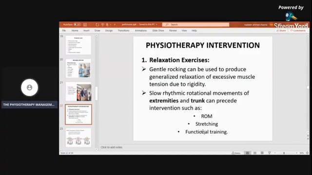 THE PHYSIOTHERAPY MANAGEMENT OF PARKINSON'S DISEASE смотреть онлайн