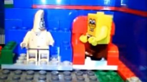 lego sponge bob - patrick's sleepover