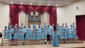 Муз. Ц.Кюи, сл. Ф. Тютчева "Весна", исполняет младший хор "Переливы" ДШИ № 11 г. Москвы.
