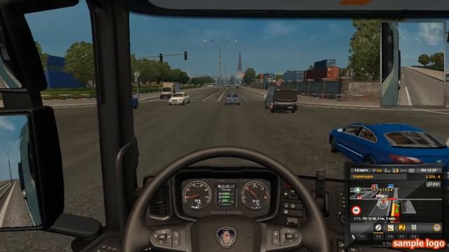 Euro Truck Simulator 2 #1 Берлин-Росток смотреть онлайн