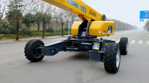 XCMG XGS45K — телескопический дизельный подъёмник для высотных работ. Модель оснащена полным прив...