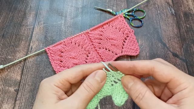 Узор спицами для кардиганов,кофточек,футболок. смотреть онлайн