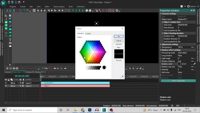 Another YouTube Intro Template In VSDC Free Video Editor