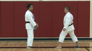 Kihon ippon kumite - Yokogeri