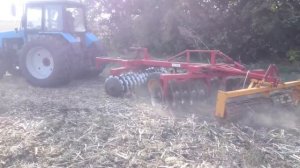 БД-3А(Моя техника) работает в режиме лущильника.