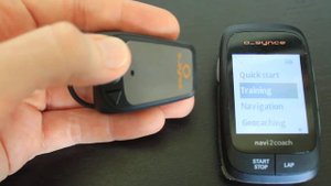 O-Synce ANT+ Remote Control & Navi2Coach Bike Computer Interaction