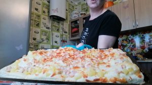 Что купила#Две пиццы и закуска из помидор