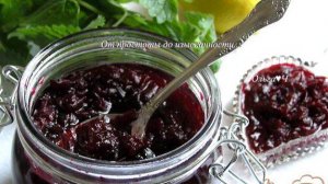 Конфитюр из свеклы с лимоном и мятой
