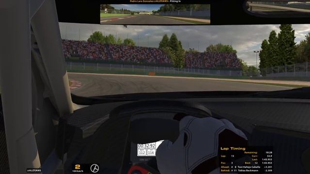 iRacing Imola Audi R8 GT3 - 09-July-2016 смотреть онлайн