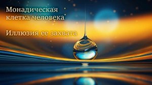 Монадическая клетка человека, иллюзия ее захвата