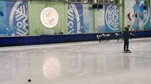 06.02.2021 Сестрорецк ДевМладший 1000м ФиналА Королева Алферова  Цветкова