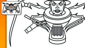 КАК НАРИСОВАТЬ СКИБИДИ МАЙКЛА ДЖЕКСОНА из Скибиди Туалет