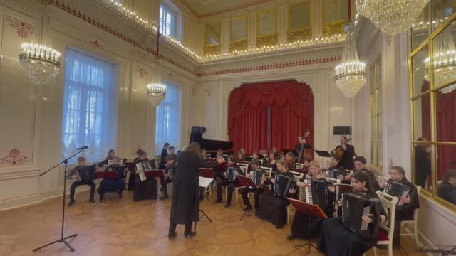 Оркестр баянистов и аккордеонистов Санкт-Петербургской детской музыкальной школы N11 смотреть онлайн