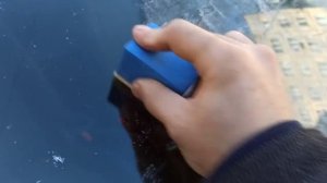 Абразивная чистка стекол