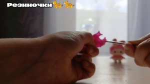 3 Урок сплести из резинок на рогатке колечко легко для начинающих))🐆🐆💍
