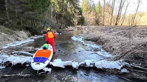 Пешая прогулка по реке Большая Сестра