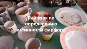 Добрушский фарфор – это настоящий фарфор! Доказательство